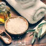 Massage therapy session set-up